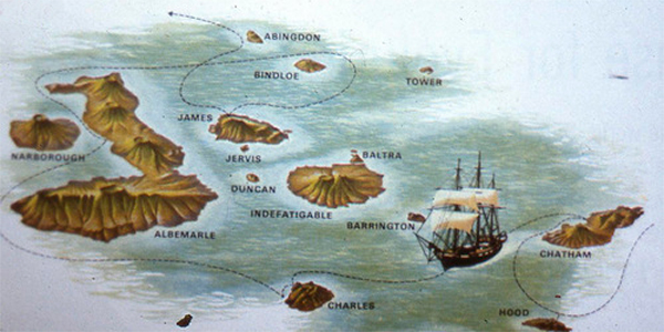 charles darwin voyage to the galapagos islands