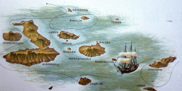 darwin's voyage to the galapagos