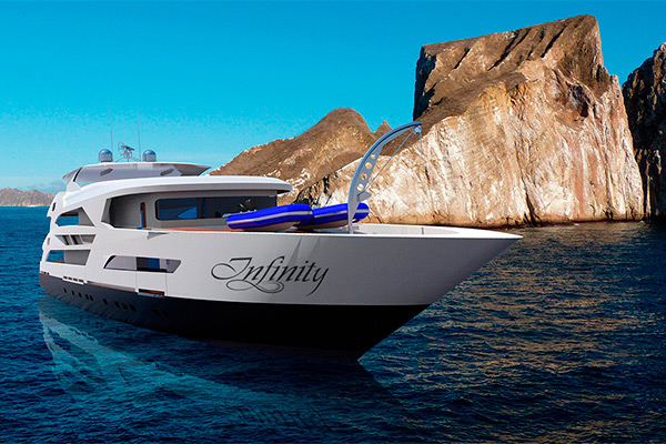 infinity motor yacht galapagos