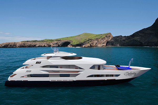 infinity motor yacht galapagos