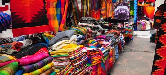 Otavalo Market And Its Surroundings